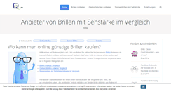 Desktop Screenshot of brillenvergleich.net